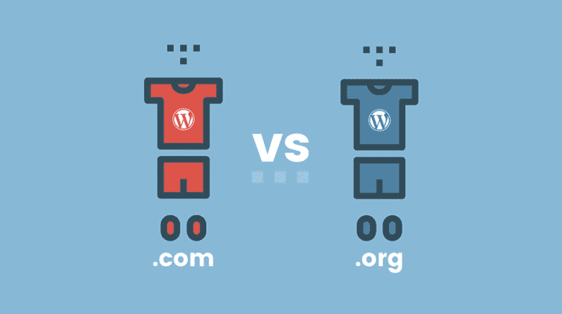 Wordpress vs com.