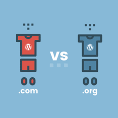 Wordpress vs com.